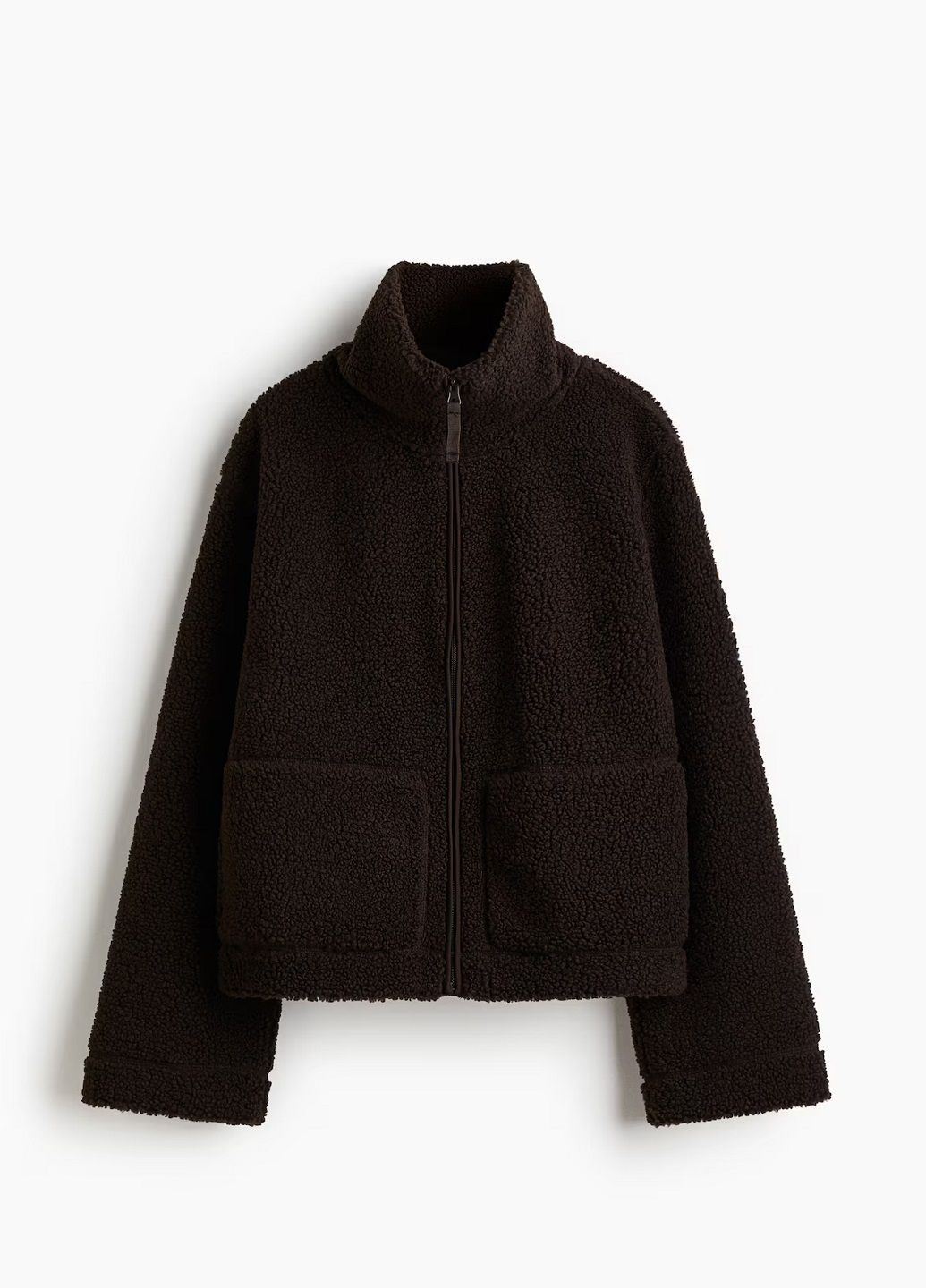 Темно-коричнева демісезонна куртка H&M