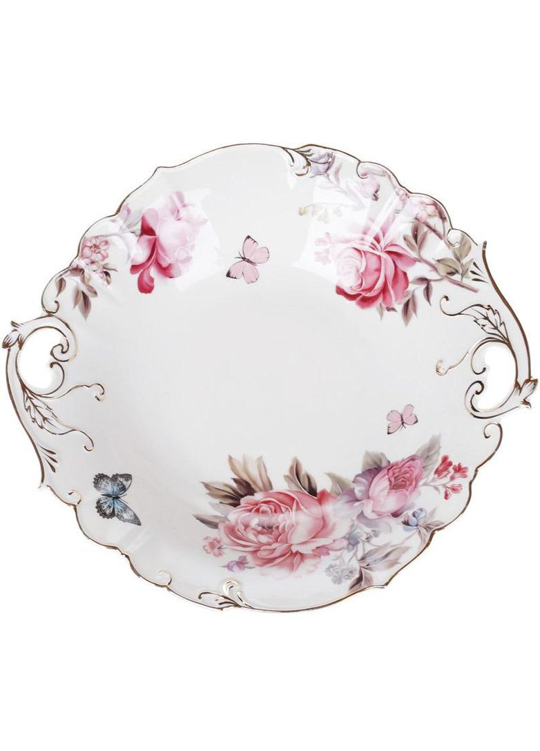 Салатник порцеляновий "Версаль" 30х28х6см з ручками Bona (372170879)