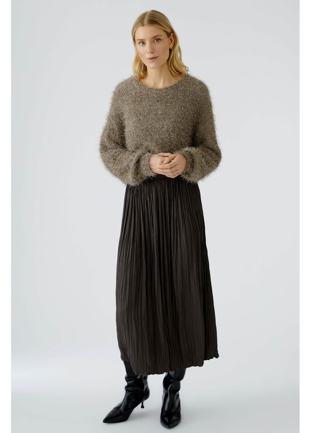 Спідниця жіноча Коричнева Oui (366420878)