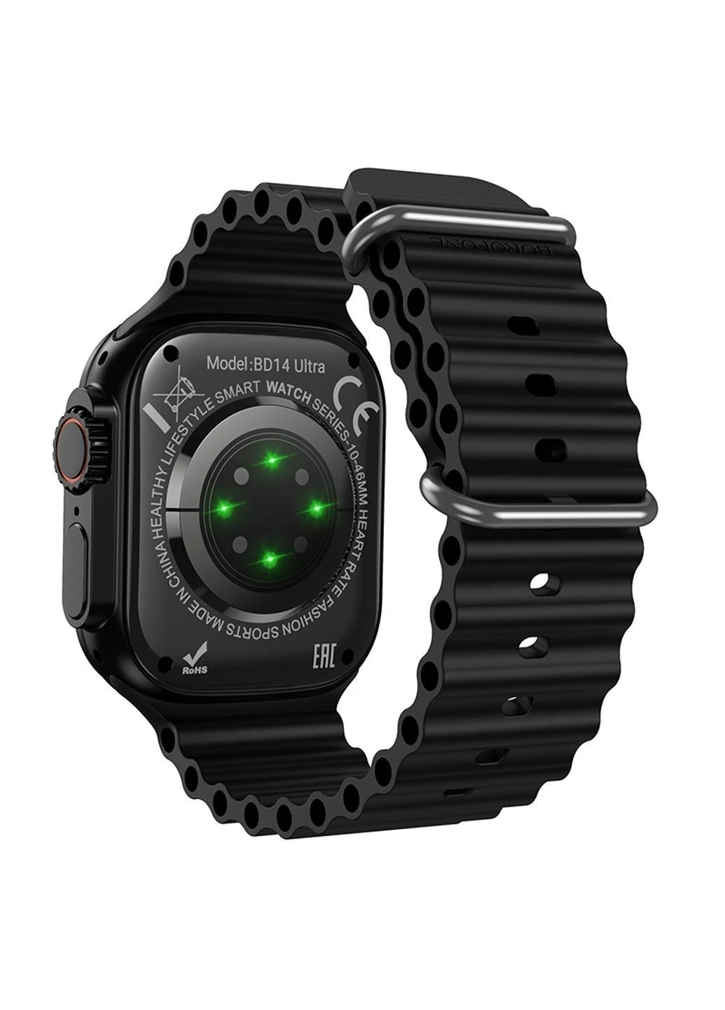 Смарт-часы BD14 Ultra 51mm. 180 mAh. Smart sports watch(call version) Black Borofone (380482515)