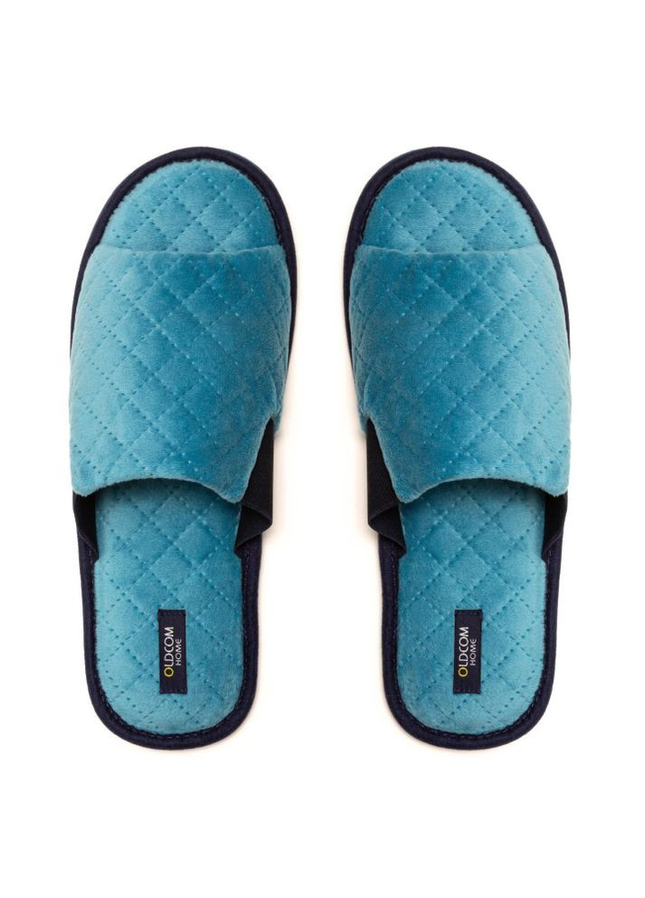 Кімнатні тапочки жіночі Tomas бірюзові Oldcom PCWM (264393418)
