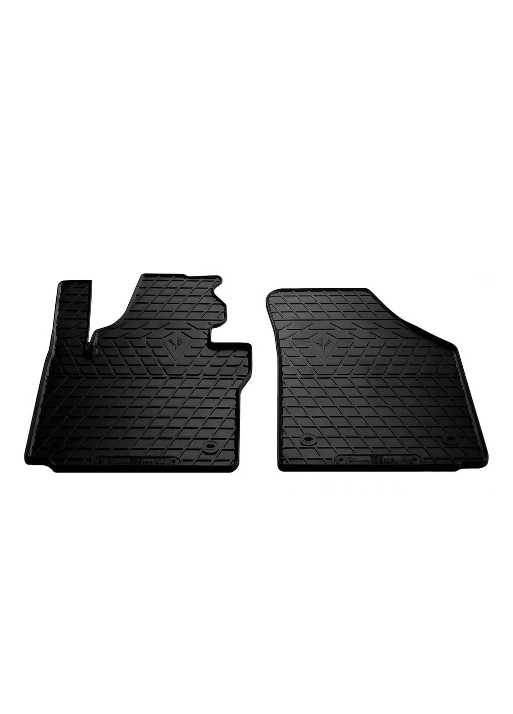 Резиновые коврики ( ) 2 шт, Premium - без запаха для Volkswagen 2004-2010 гг Stingray Caddy (389048468)