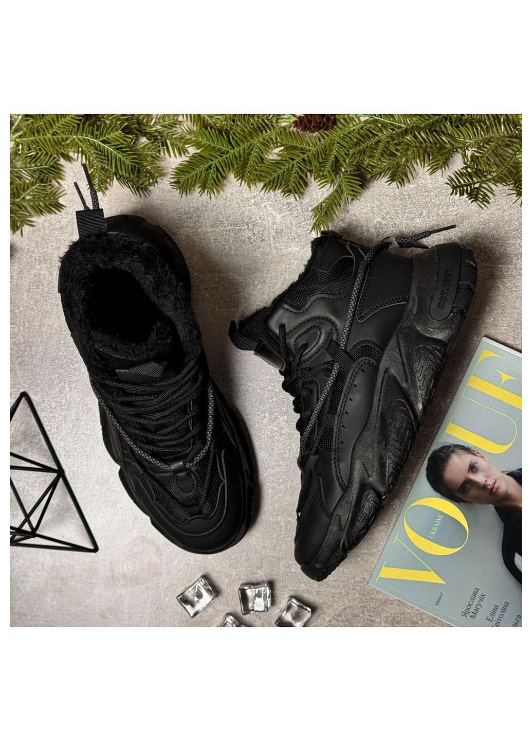 Чорні Зимовий кросівки чоловічі зимові Stilli