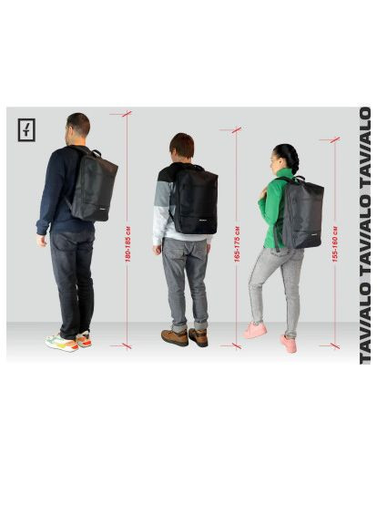 Рюкзак для ноутбука 15.6" Smart TB18 black, 18л (TB18-124BL) Tavialo 15.6&quot; Smart TB18 black, 18л (366700253)