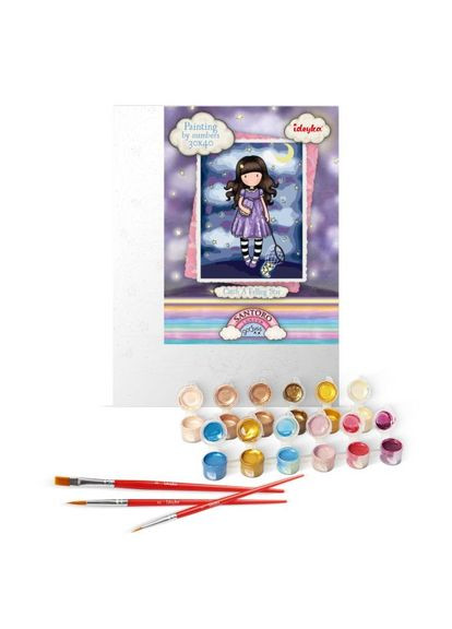 Картина за номерами - Catch A Falling Star Santoro Gorjuss Collection Идейка 30х40 см IDEYKA (362083137)