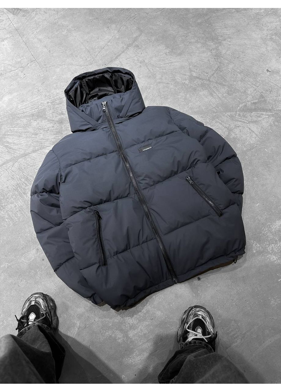 Графитовый зимний Пуховик Україна