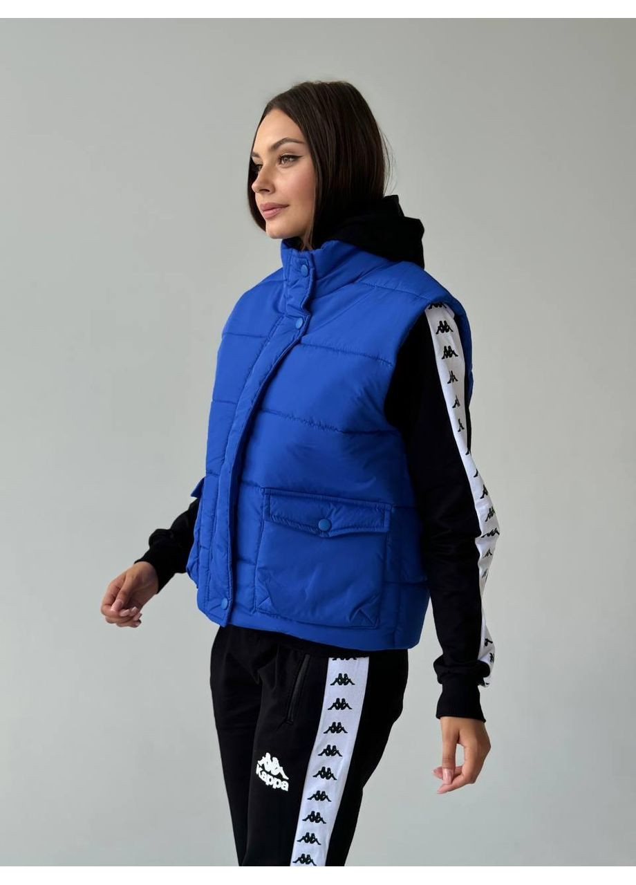 Жіноча жилетка синтепон плцівка Каннада No Brand (361648600)