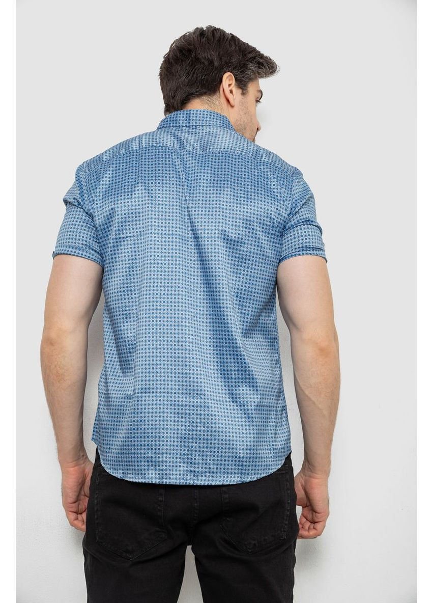 Сорочка чоловіча з принтом, колір мокко, 186R6918 Ager (373031780)