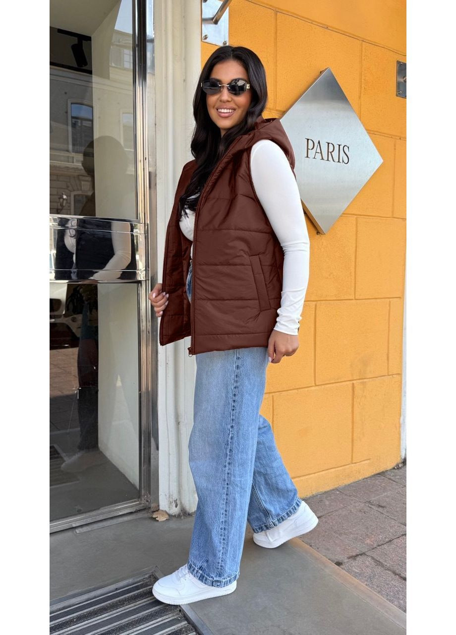 Стильний демісезонний жилет InFashion Жилет (363256585)