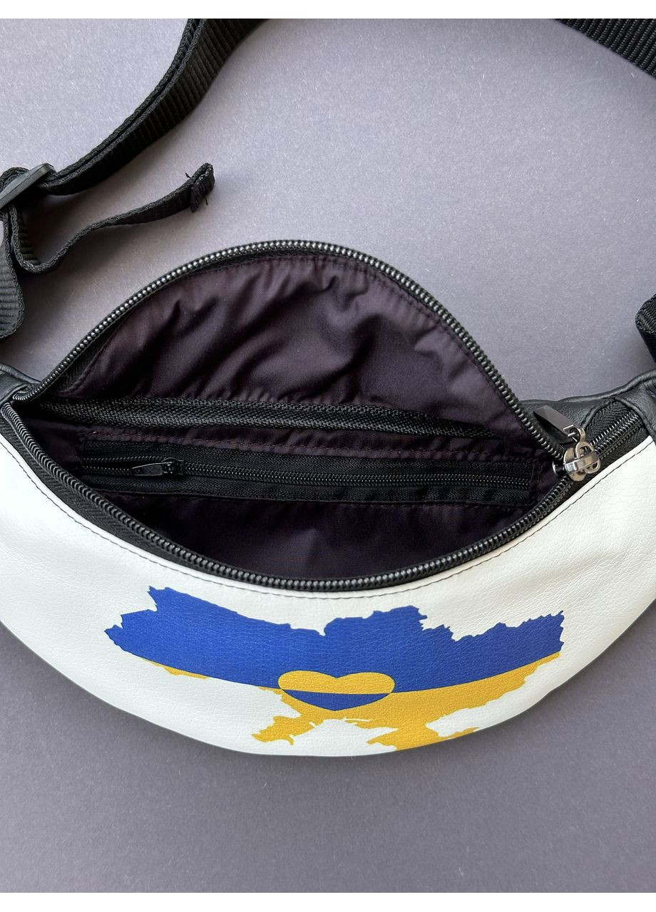 Сумочка бананка дитяча для дівчинки з сердечком No Brand (363820443)