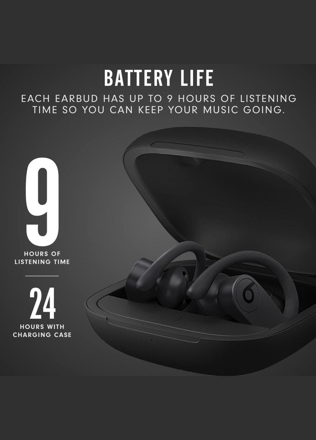 Наушники Dr. Dre Powerbeats Pro Black (MV6Y2) BEATS (300077378)