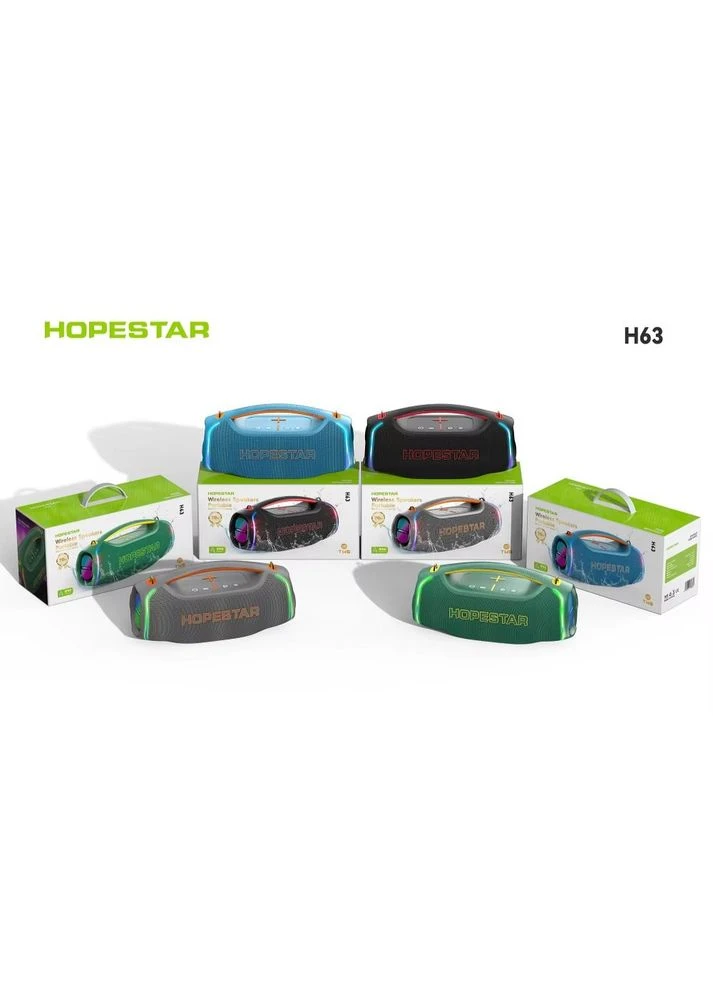 Колонка H63 RGB 70W 8800mAh Чорний 58862 Hopestar (399934761)