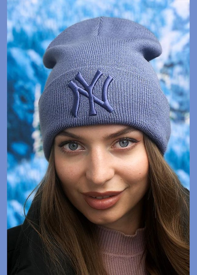 Женкская модная молодежная шапка-колпак NY Braxton (322649240)