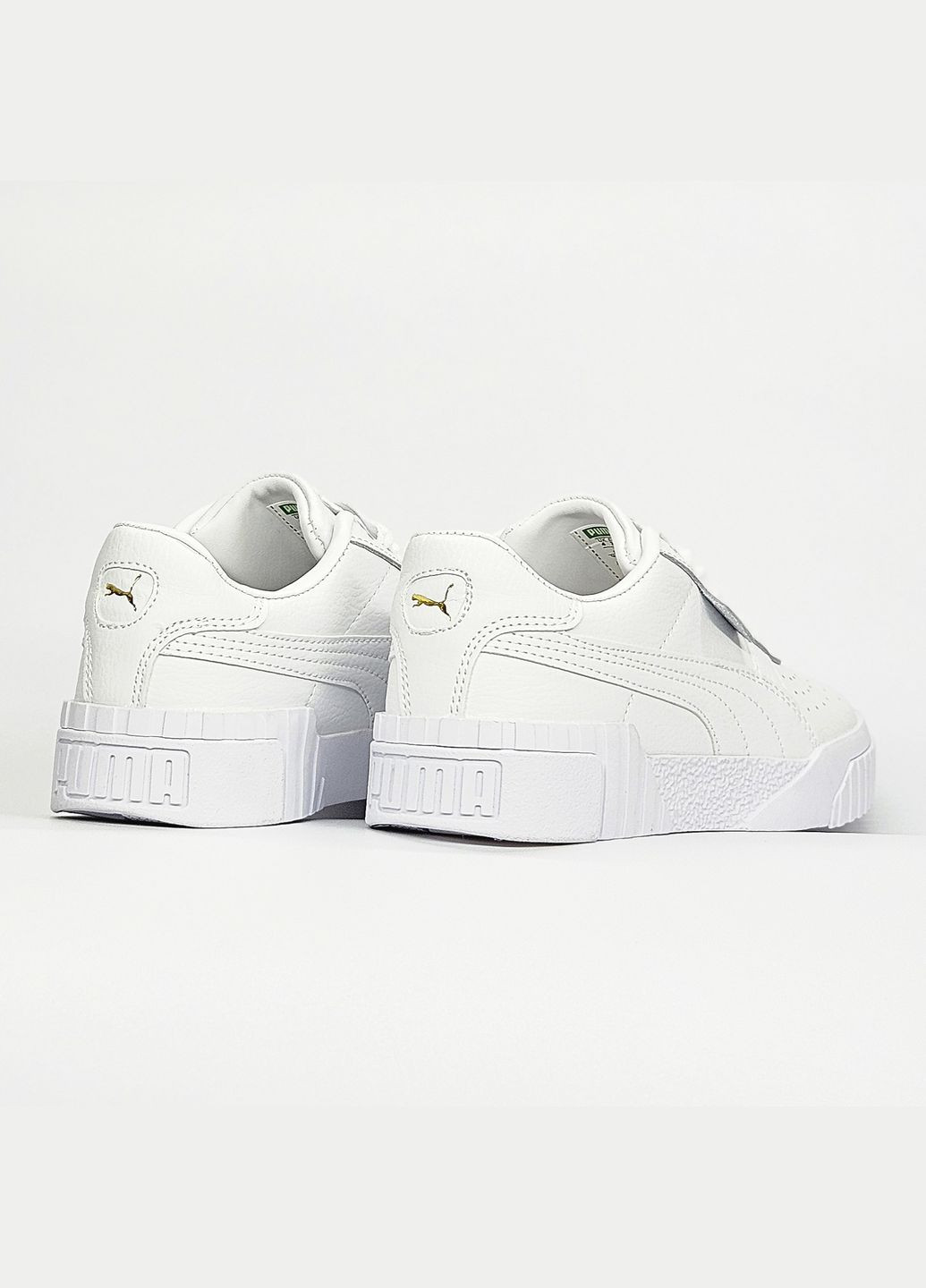 Кроссовки женские Puma Cali Bold white | Пума белые No Brand белые демисезоны (307397758)