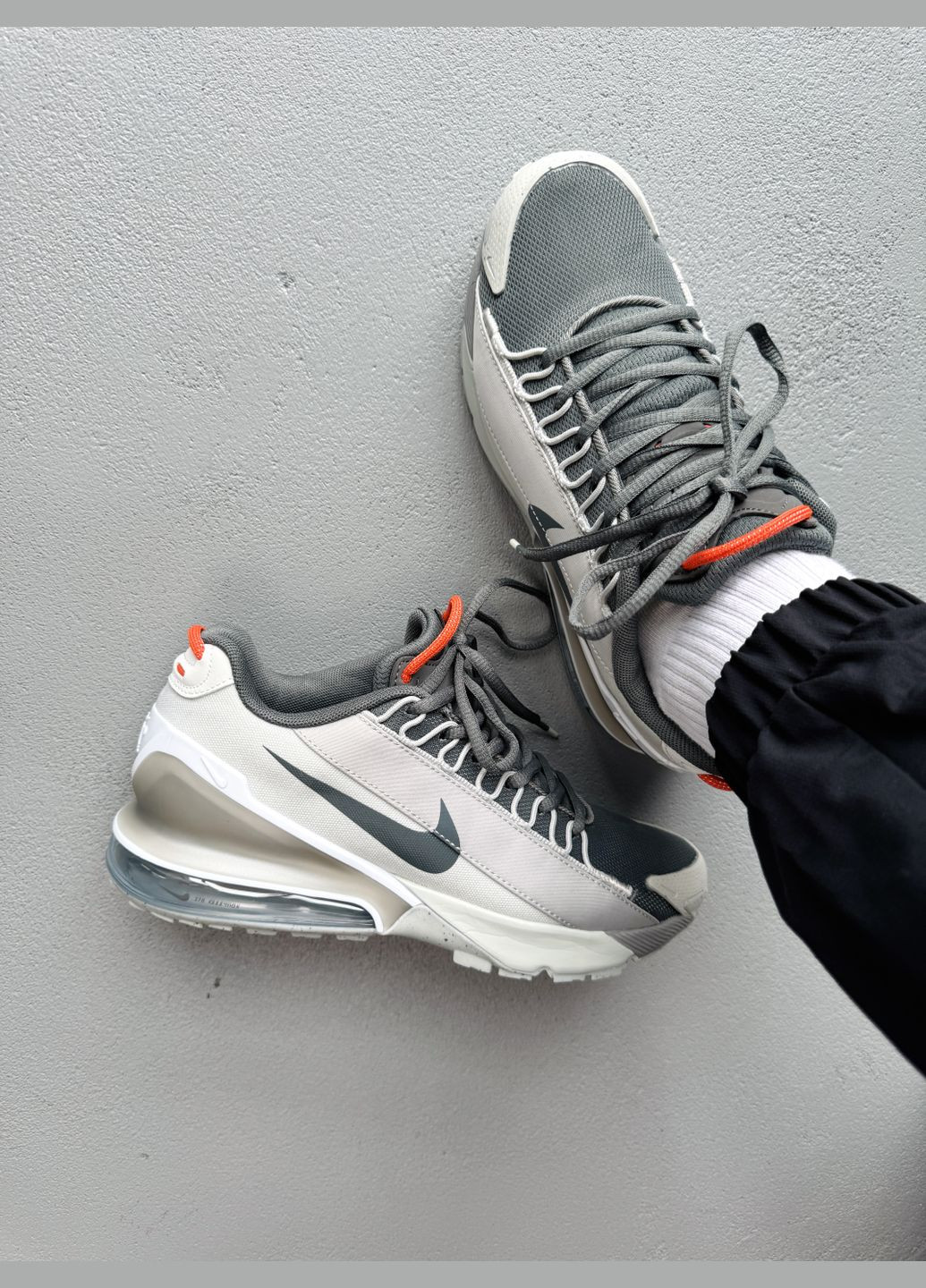 Серые демисезонные кроссовки мужские и женские nike air max pulse 270 grey blue | найк аир макс пульс 270 серые No Brand