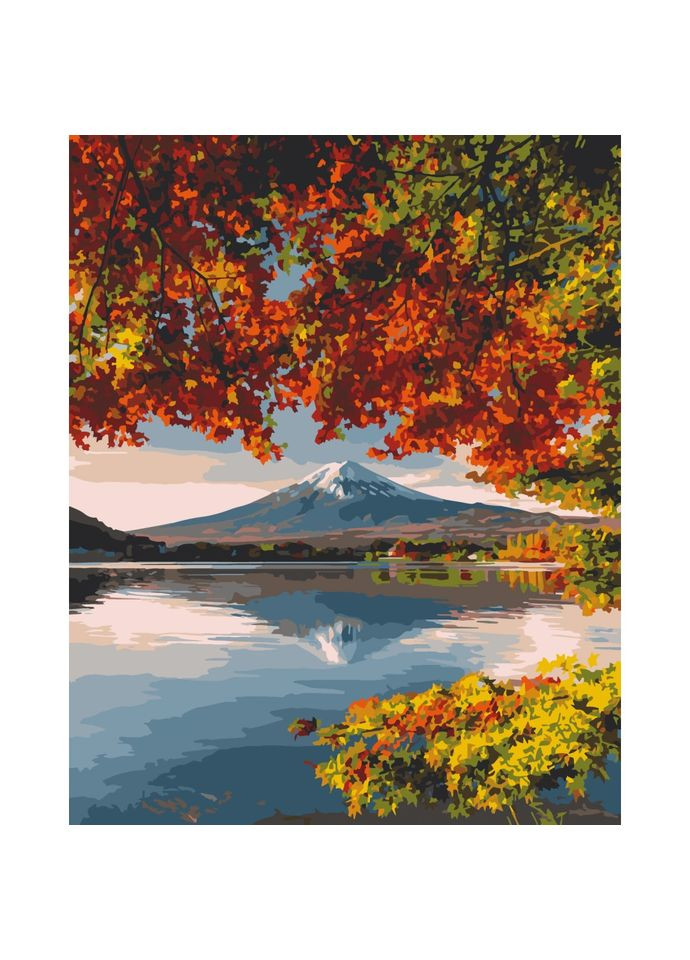 Картина для рисования по номерам Фудзияма осенью 40х50 (10574-AC) Art Craft (369473551)