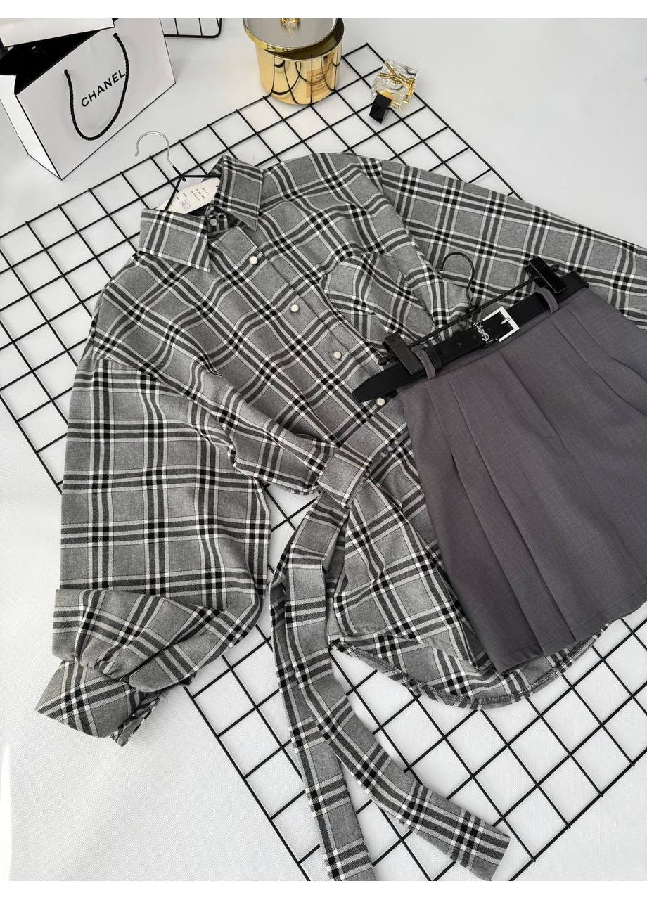 Жіноча спідниця-міні з плісировкою MonCher (352529259)