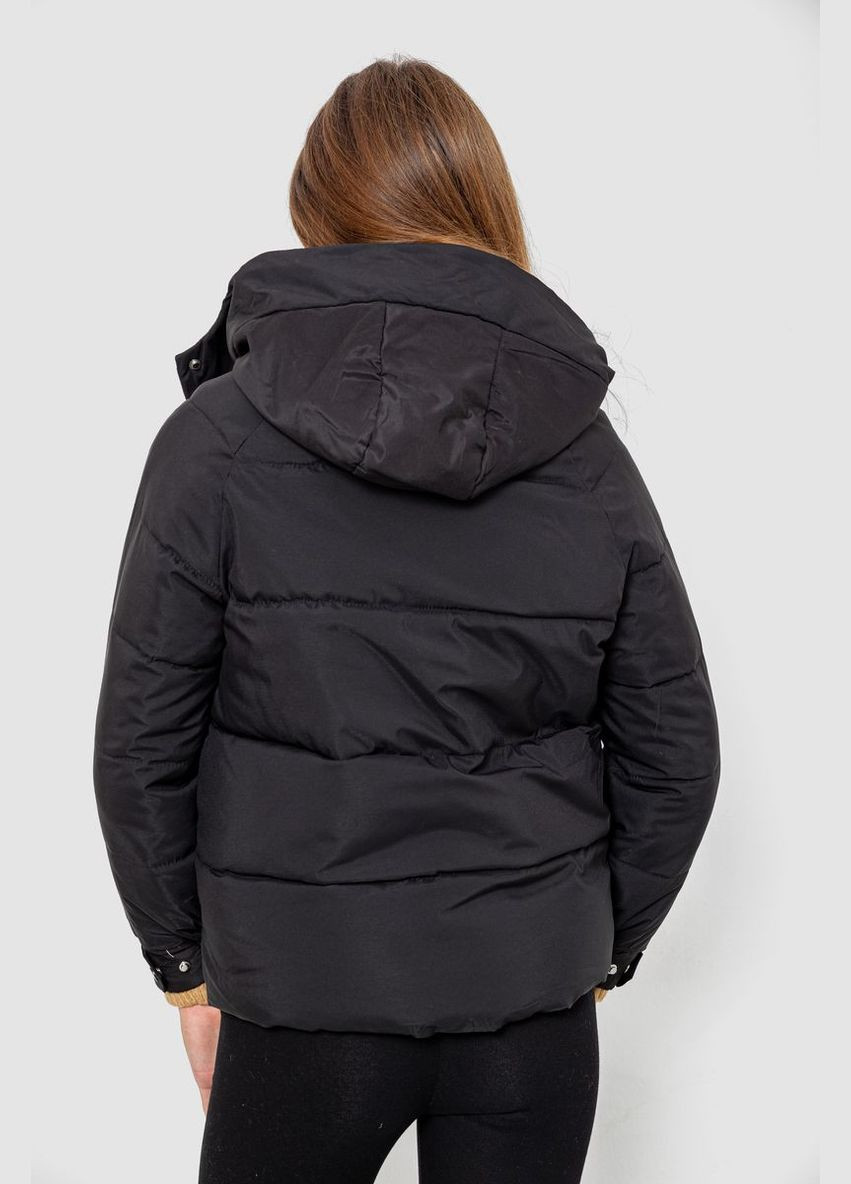 Черная демисезонная куртка Ager