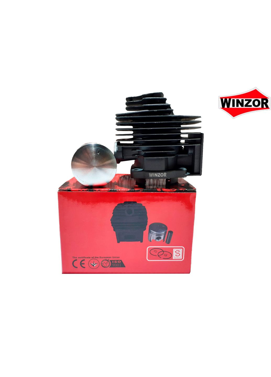 Поршневая 44 мм для бензокос. Шикарный комплект. Лучшее качество и надежность Winzor (364120414)