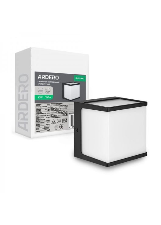Архітектурний світлодіодний накладний світильник DH0171ARD 10Вт 3000K чорний Ardero (365651139)