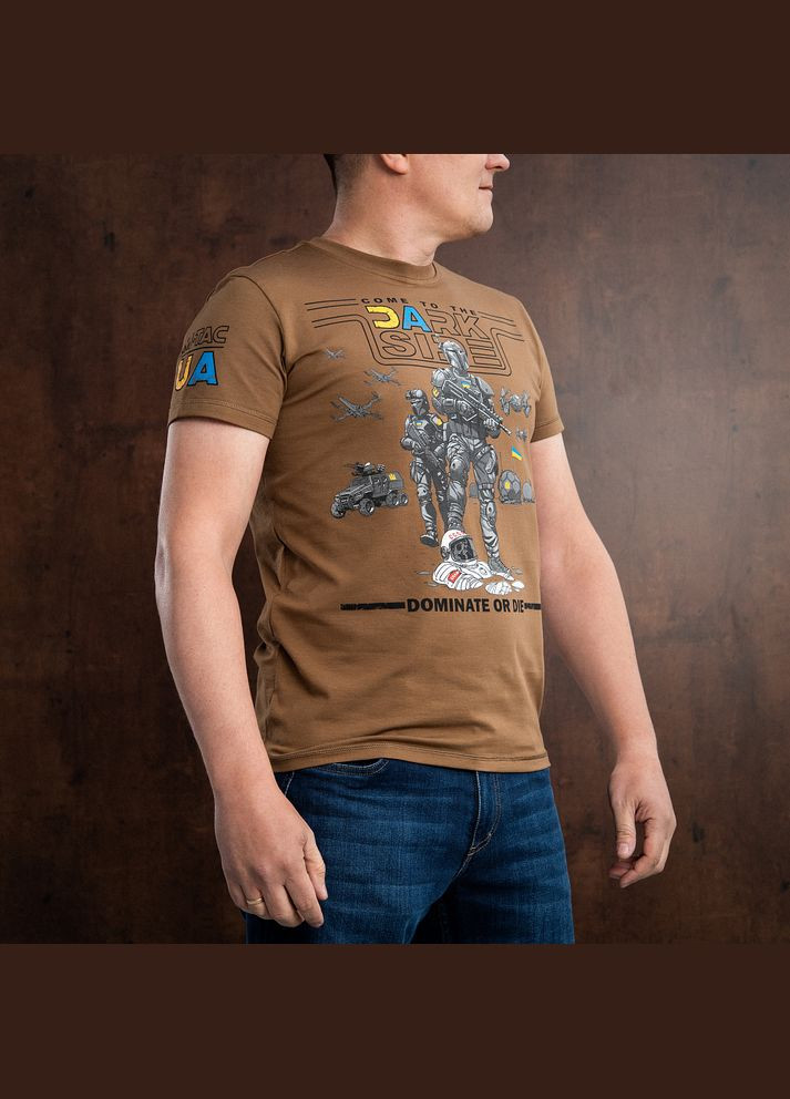 Футболка UA Side Coyote Brown M-TAC (328392956)