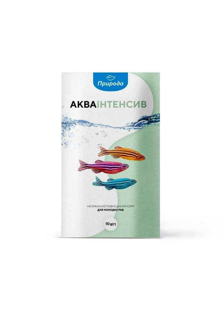 Корм Природа "Акваинтенсив" для молодых рыб, 10 г Природа (306721770)