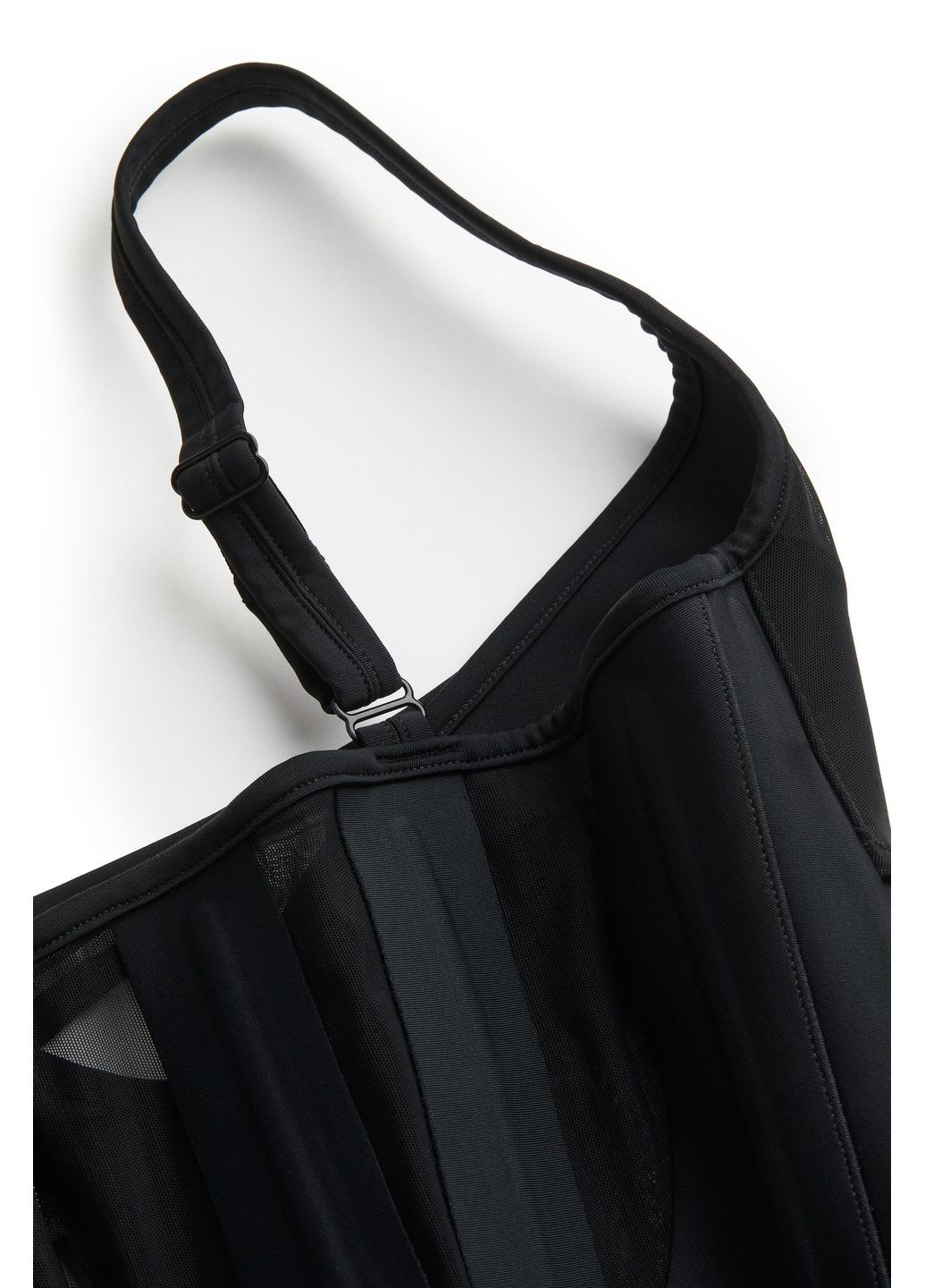 Черное кэжуал платье H&M однотонное