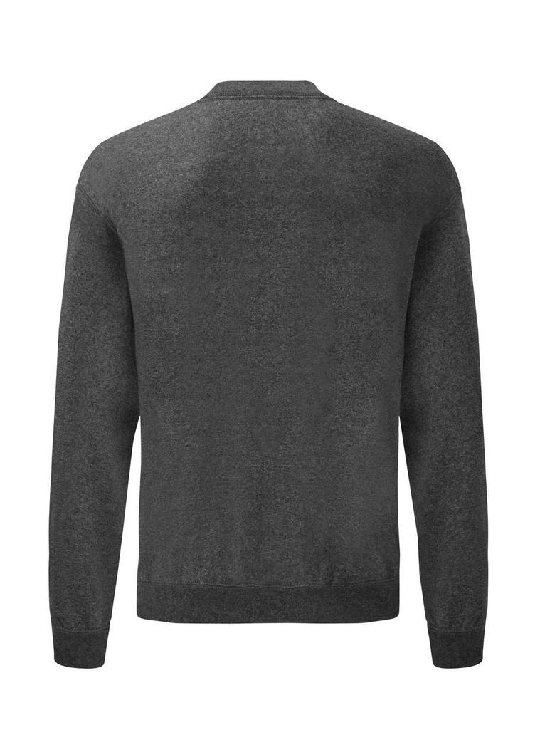 Свитшот мужской Classic set-in sweat Черный (062202036L) Fruit of the Loom (311606839)