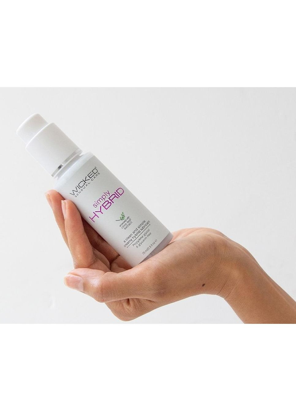 Лубрикант на водной/силиконовой основе WICKED SIMPLY HYBRID 70ML Wicked Sensual Care (298936643)