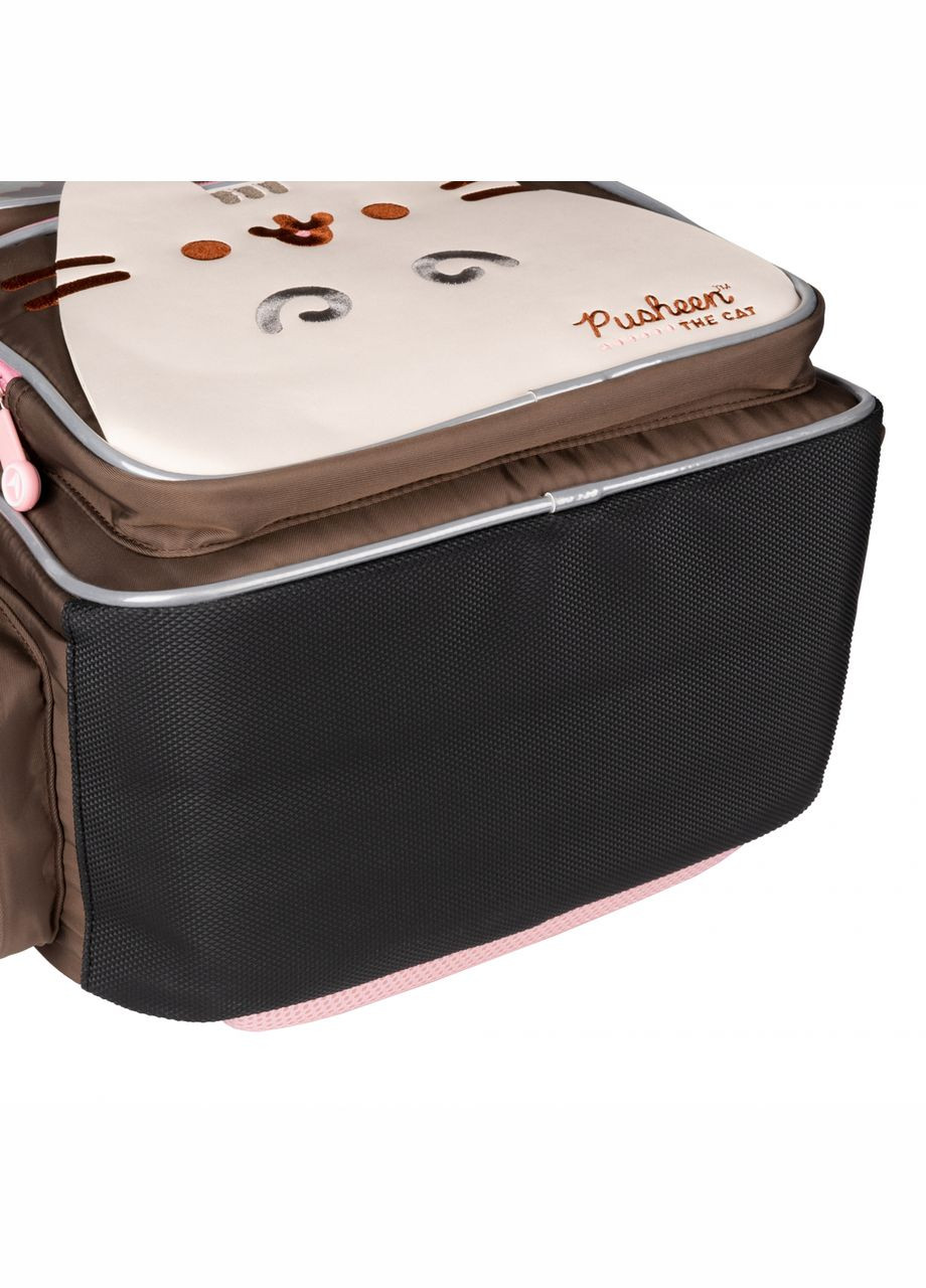 Школьный рюкзак Pusheen S101 полукаркасный рюкзак с ортопедической спинкой, размер: 38 x 27 x 14 см Yes (293510902)