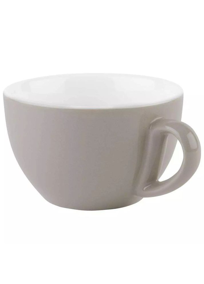 Чашка 300 мл з блюдцем 15.5 см порцелянова пудра для чаю кави чаю капучино Snug 16006 APS (305073692)