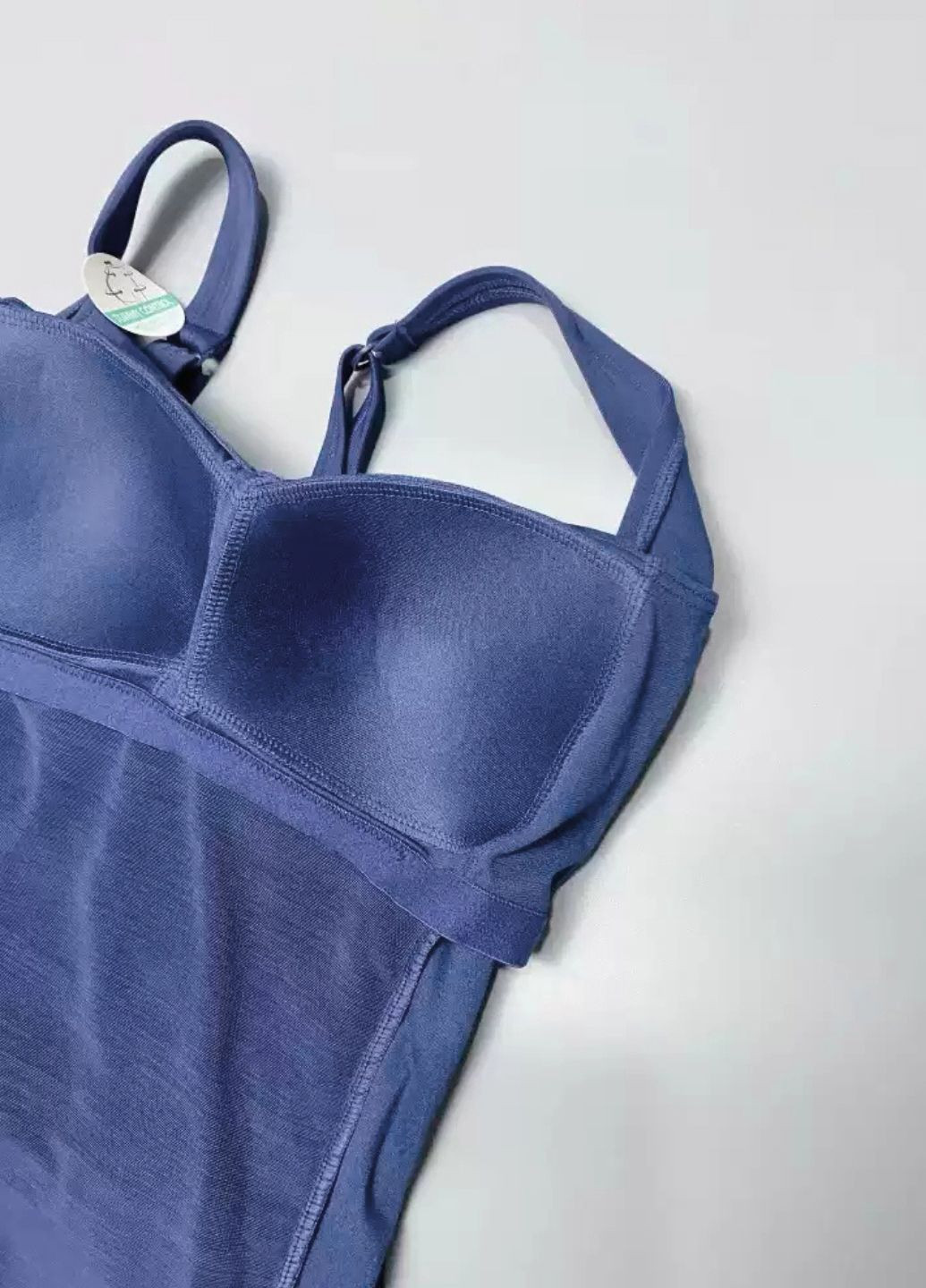 Синий демисезонный закрытый раздельный купальник tankini sunset dreams топ+плавки голубой (7152) раздельный FS