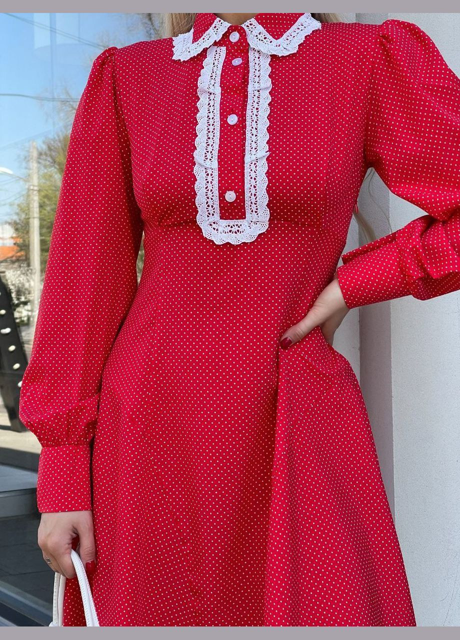 Червона святковий сукня No Brand