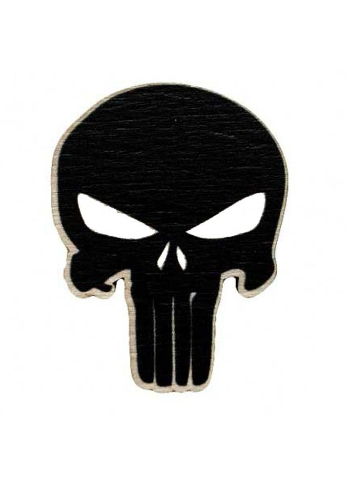 Значок из дерева "Каратель" Cozy-Up (291162147)