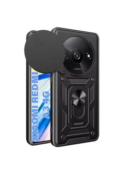 Чохол до мобільного телефона Military Xiaomi Redmi A3 4G Black (711319) BeCover (396695286)