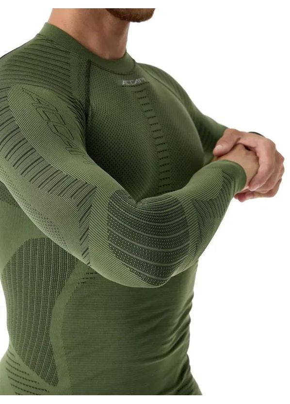 Термофутболка з довгим рукавом чоловіча Xperience, Military Black, Accapi (334669767)