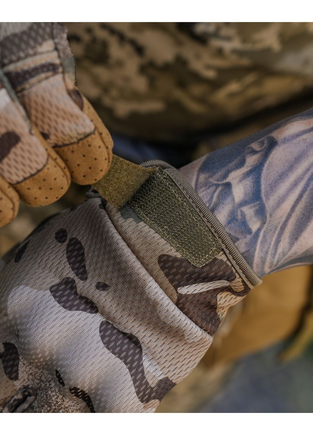 Перчатки тактические Microfiber мультикам Klost (361146104)