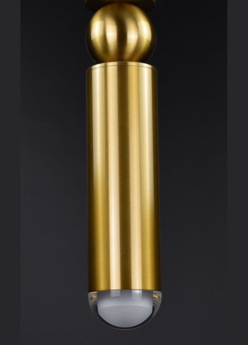 Люстра підвісна на 1 лампочку 26889 Латунь 40-180х10х10 см. Sunnysky (364760014)