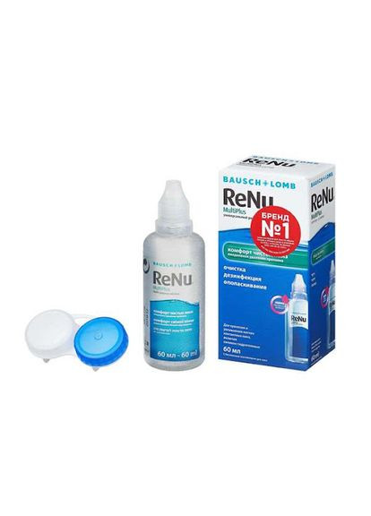 Раствор для контактных линз ReNu MultiPlus 60ml Bausch & Lomb (315892296)