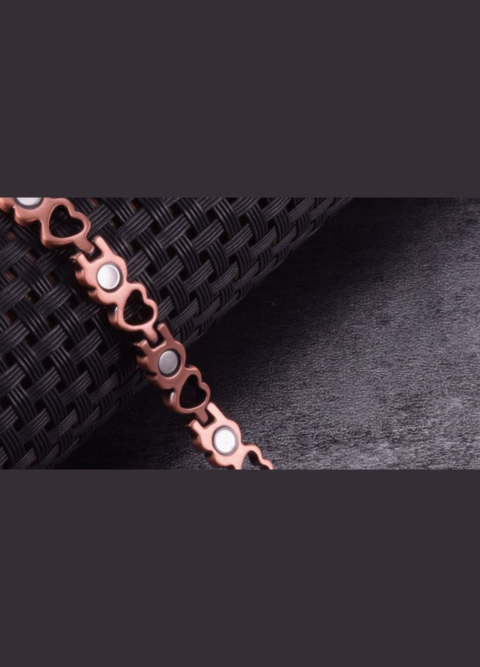 Браслет жіночий мідний магнітний на руку Cooper С-13 (327880724)