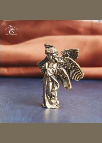 Ретро настольное украшение медная шестикрылая мини статуэтка Ангел любви No Brand (292260710)