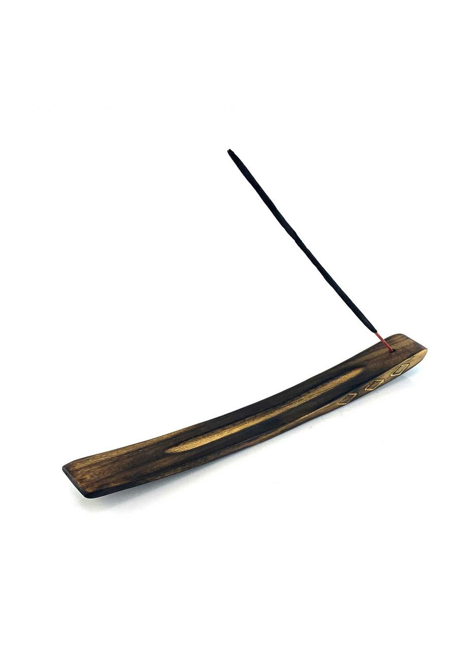 Подставка под аромат из мангового дерева (25.5х 2.5х 1.3 см) No Brand (316718155)