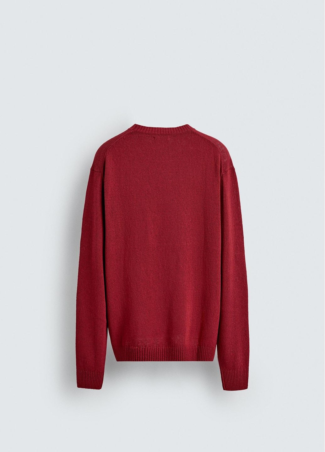 Червоний демісезонний светр Zara