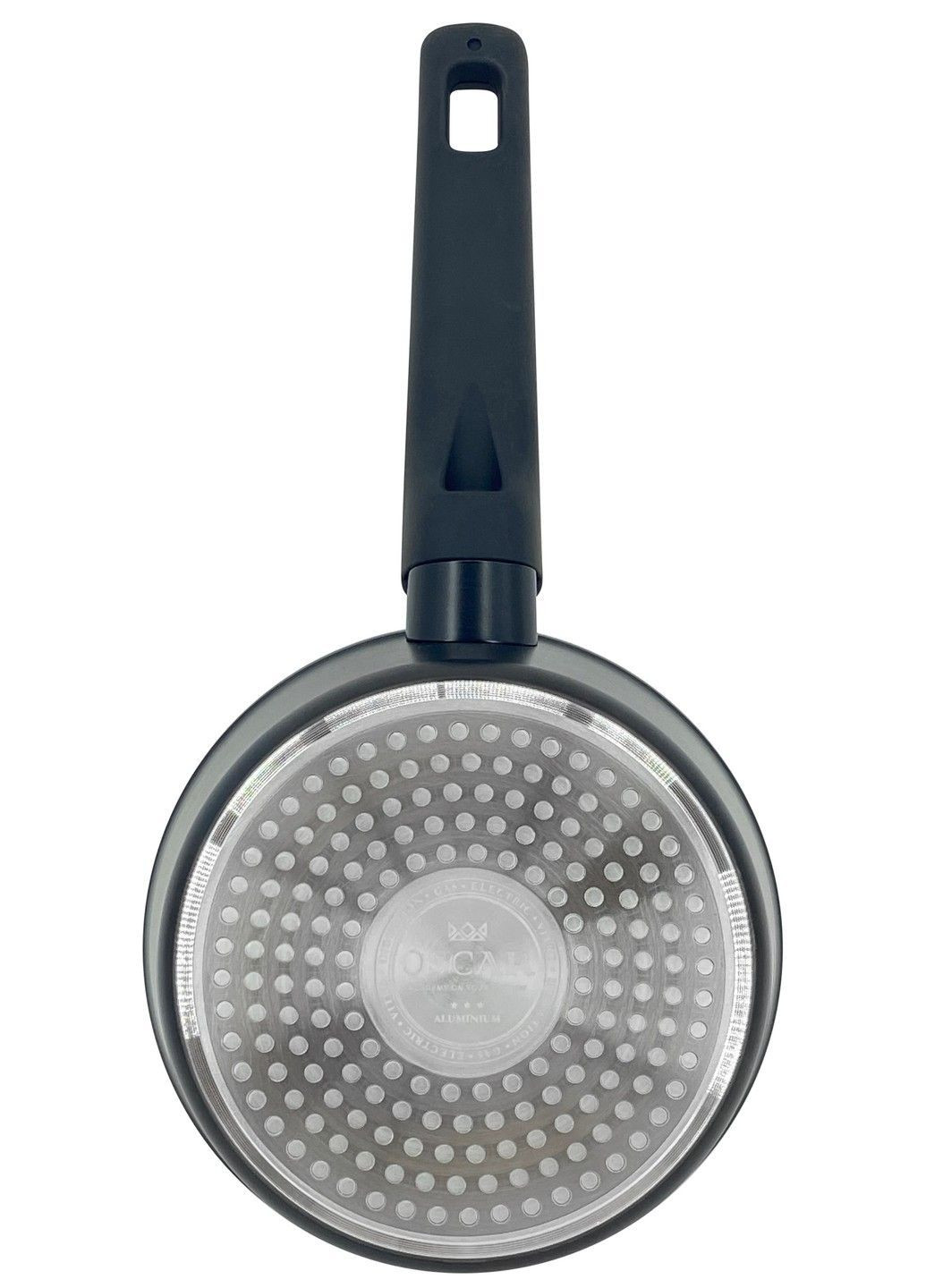 Ківш Delight алюминій 16 см (1.15 л) з кришкою (OSR-2105-16) Oscar (365275130)