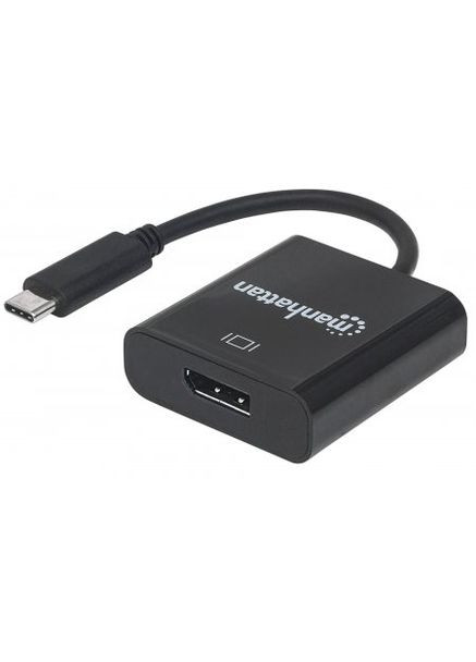 Перехідник USB3.1 TypeC --> DisplayPort (F), Manhattan INTRACOM (314776474)