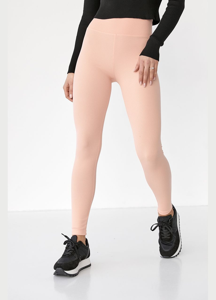 Лосины в мелкий рубчик с высокой посадкой Liton (297373647)