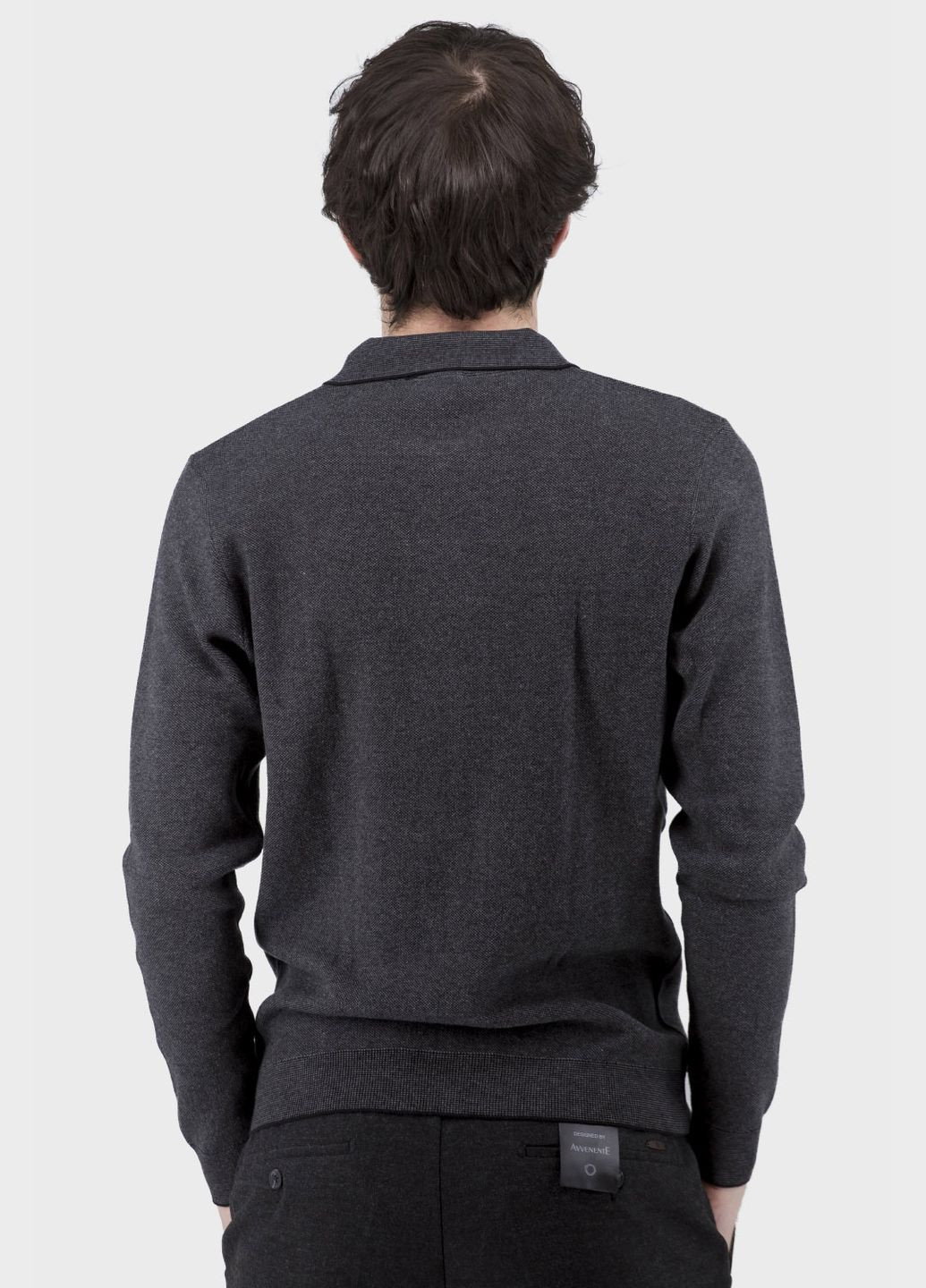 Чоловіча класична кофта на блискавці, однотонна, осінь-весна (, ), 30606 Buke (329727183)