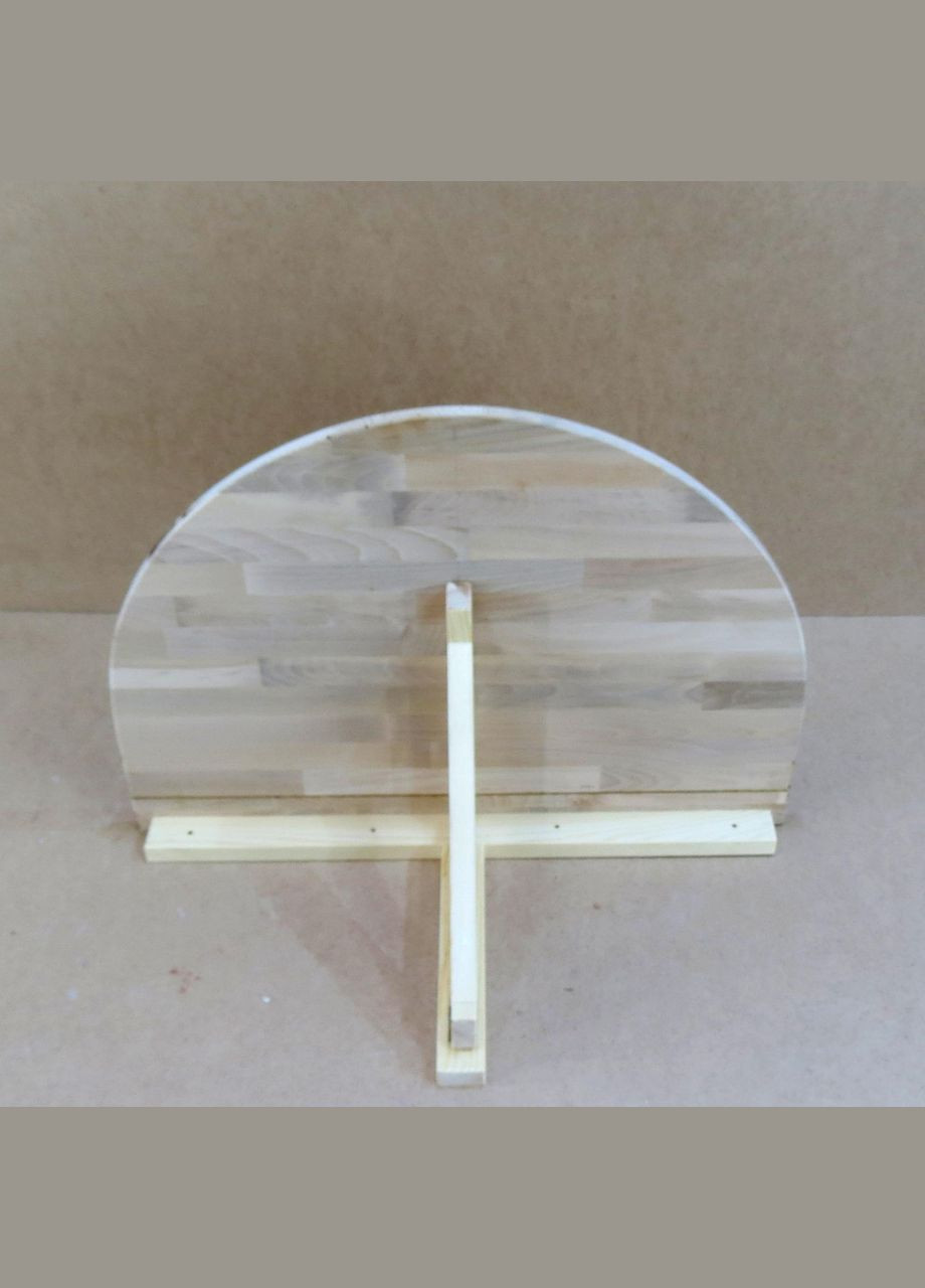 Настенный складной столик из дерева Тальяменто бланже (ОТК-000601) No Brand (328082291)