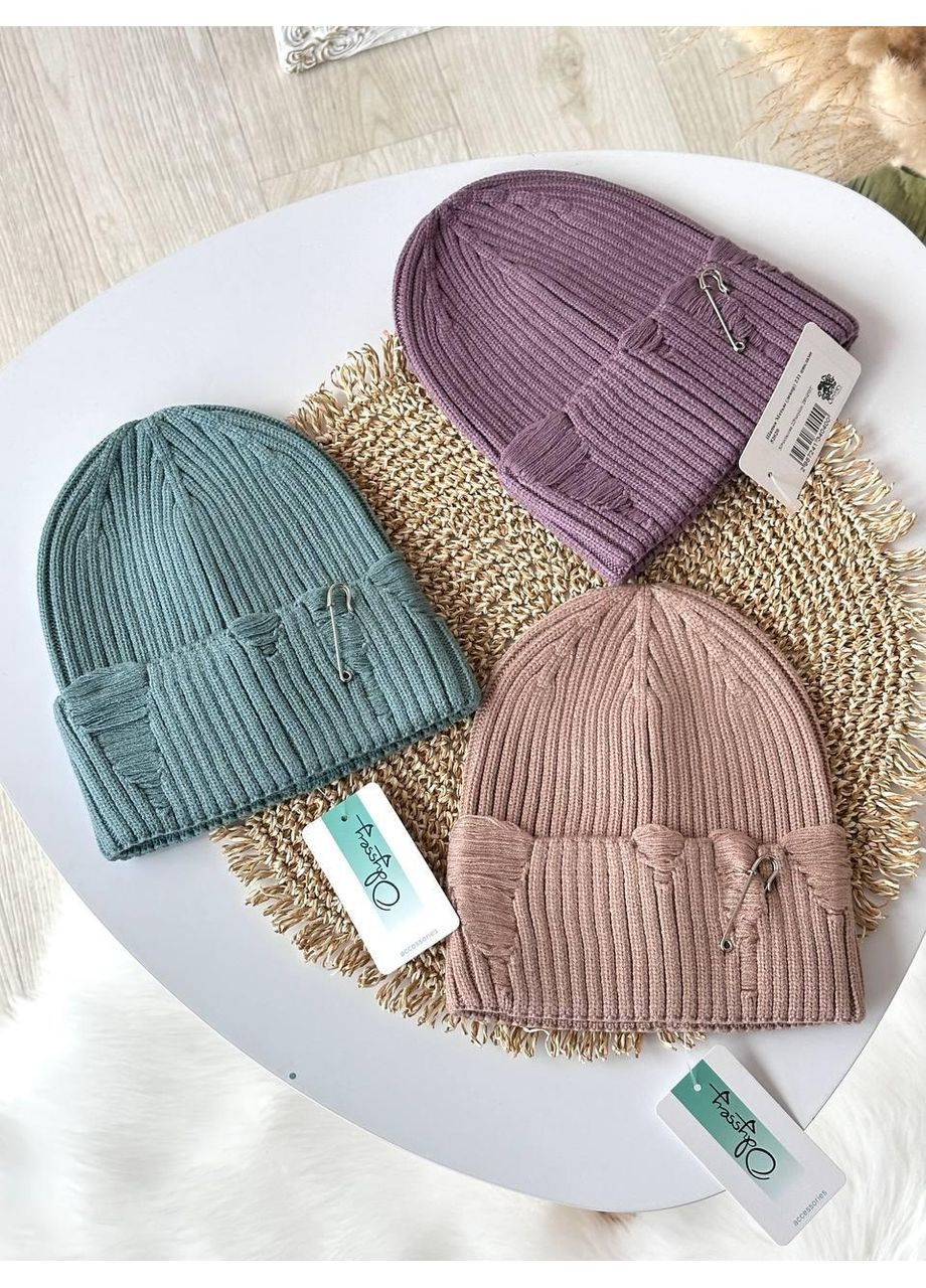 Красивая шапка с невысокой лопаткой, стильная шапка Odyssey, модель метью. No Brand (362917485)