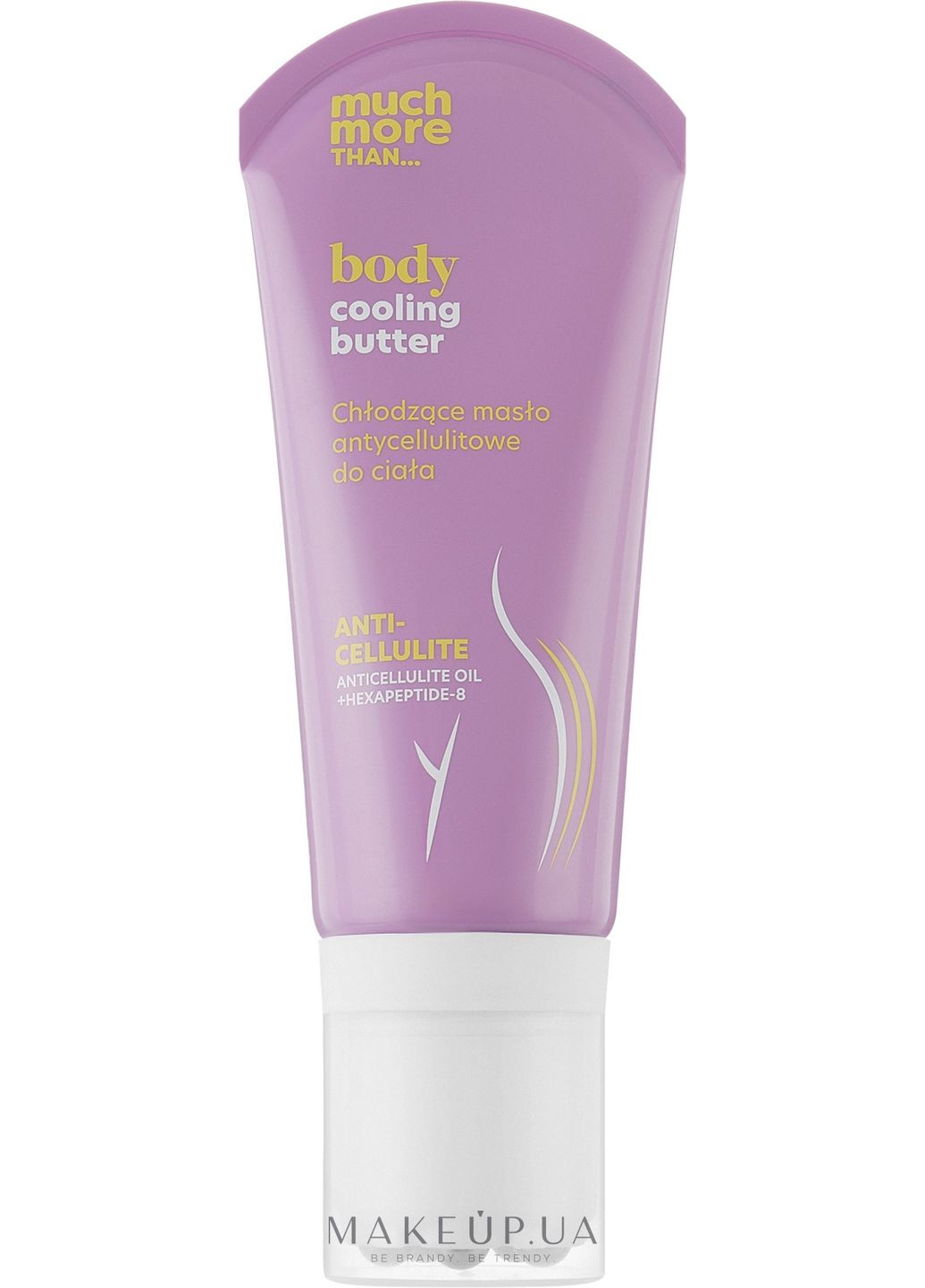 Антицеллюлитный охлаждающий баттер для тела с массажером Much More Than Body Cooling Butter 220ml (1214846-31097697) HiSkin (368611386)
